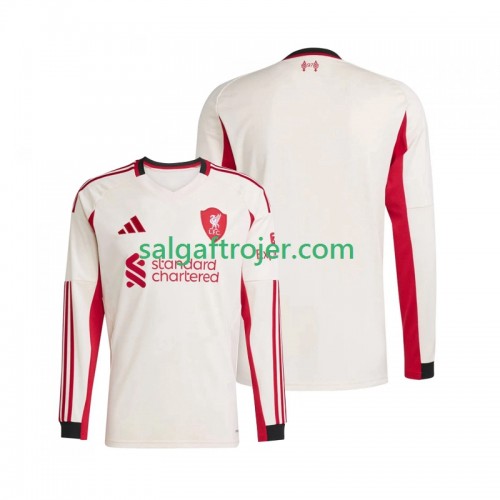 Liverpool Fodboldtrøjer Udebanesæt 2025/26 Langærmet Liverpool Fodboldtrøjer Udebanesæt 2025/26 Langærmet